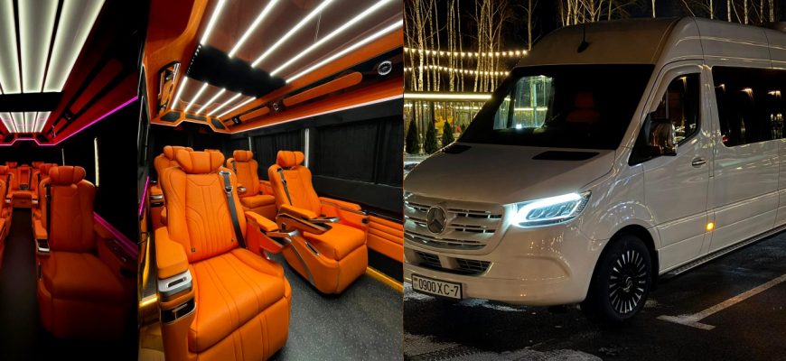 Прокат Mercedes Sprinter VIP на 8 мест